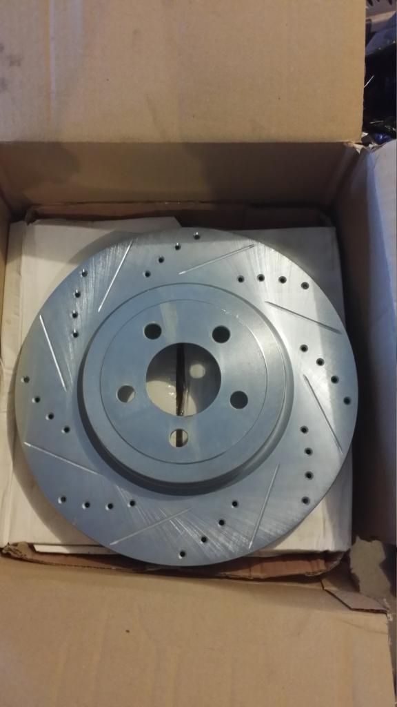 FOR SALE Slotted and Drilled Rotors and pads Charger Forums